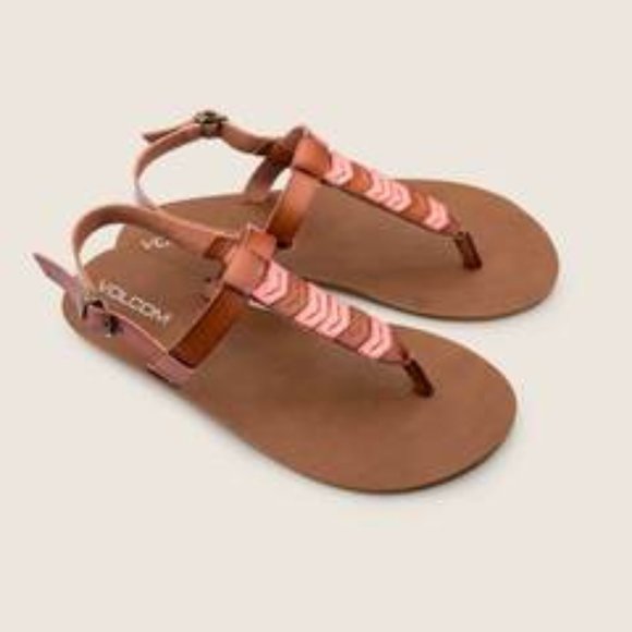 Volcom Shoes - Volcom Chevron Print Trail 6 Sandals NWTS Size 10